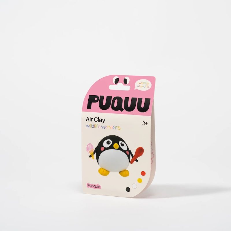 Puquu setje klei Pinquin