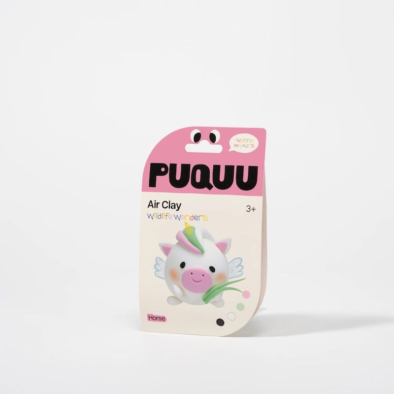 Puquu setje klei Unicorn