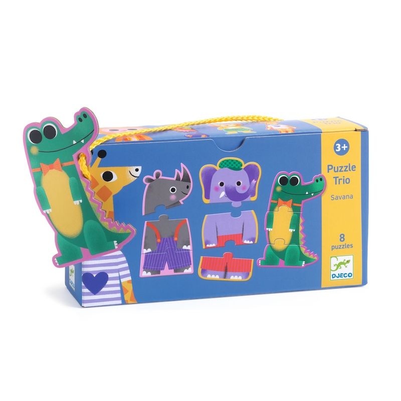 Djeco puzzel Trio Savanne