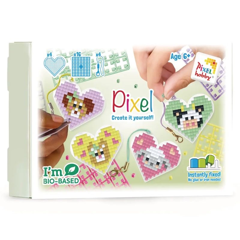 Pixel Hobby Heart theme box dieren