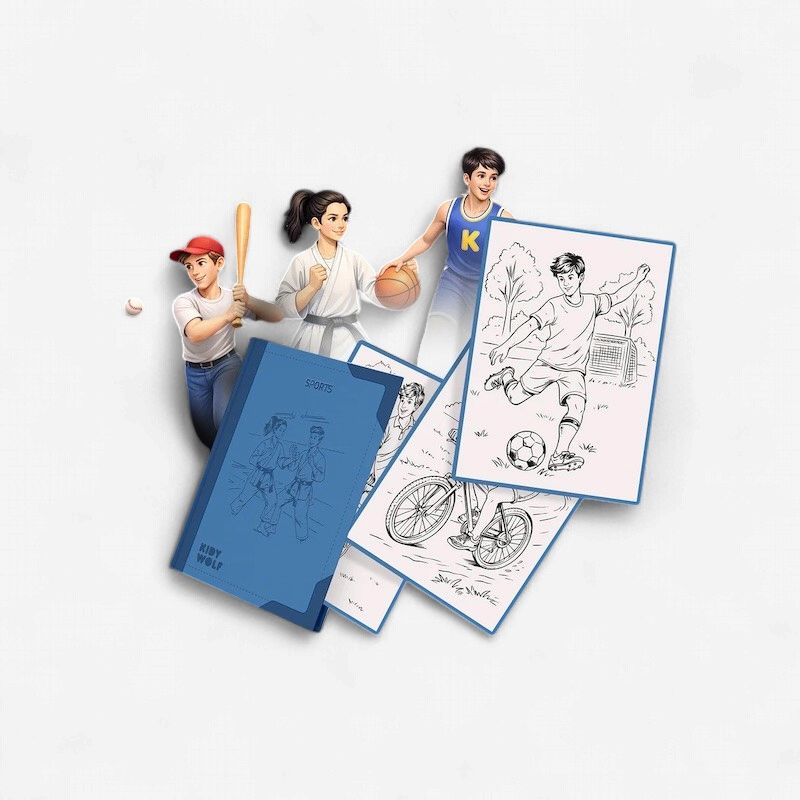 Kidywolf Kidydraw-pad refill sport