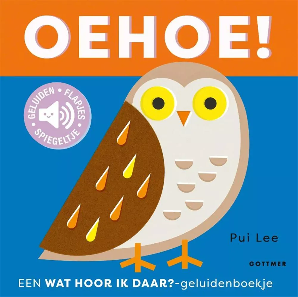 Geluidenboek met flapjes Oehoe!