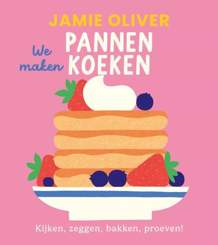 Kartonboek We maken pannenkoeken Jamie Oliver