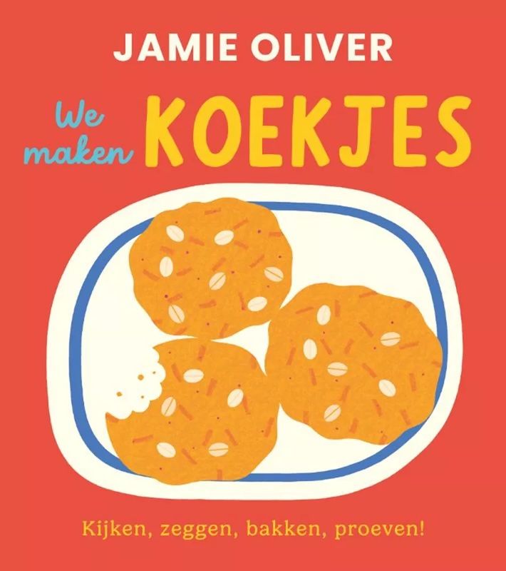 Kartonboek We maken koekjes Jamie Oliver