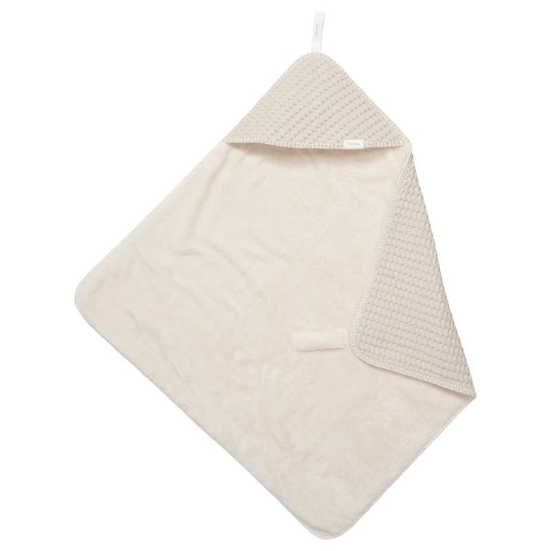 Koeka omslagdoek Oslo wafel teddy kleur sand