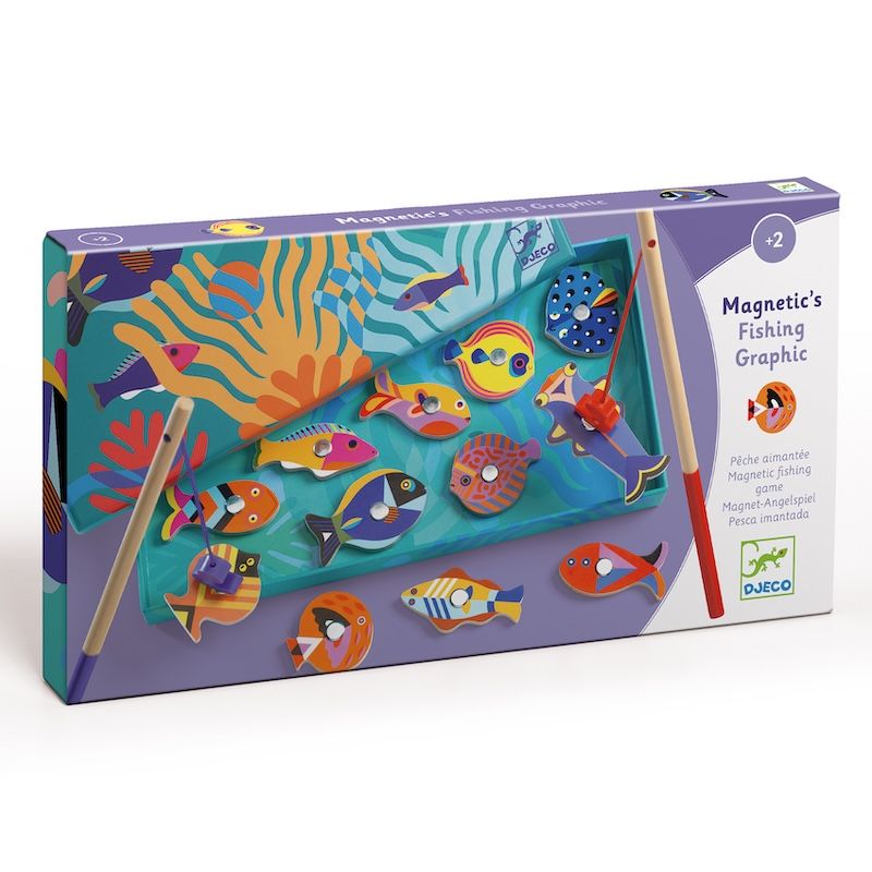 Djeco spel fishing graphic visspel 2 jaar+