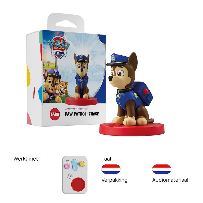 Faba luisterfiguur Paw Patrol Chase