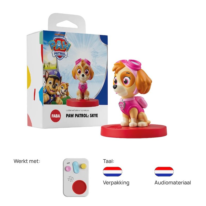 Faba luisterfiguur Paw Patrol Skye