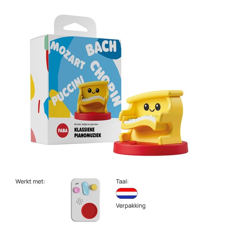 Faba luisterfiguur Klassieke pianomuziek