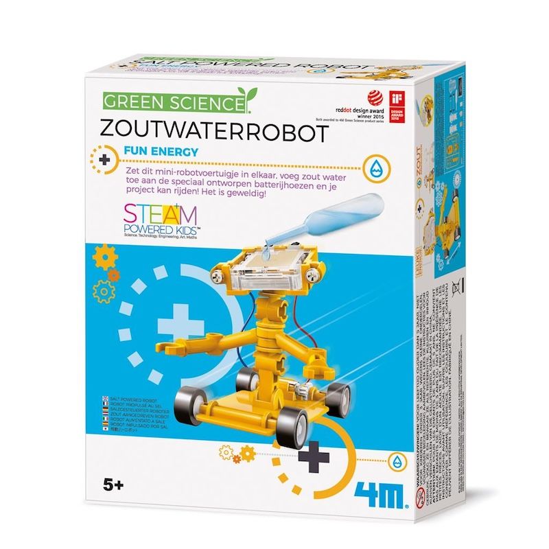 4M Green Science  Zoutwater robot