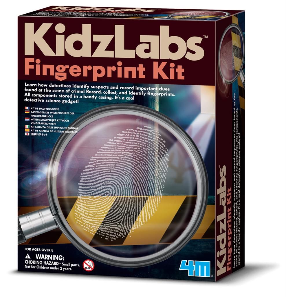 4M Kidzlabs vingerafdrukkenset