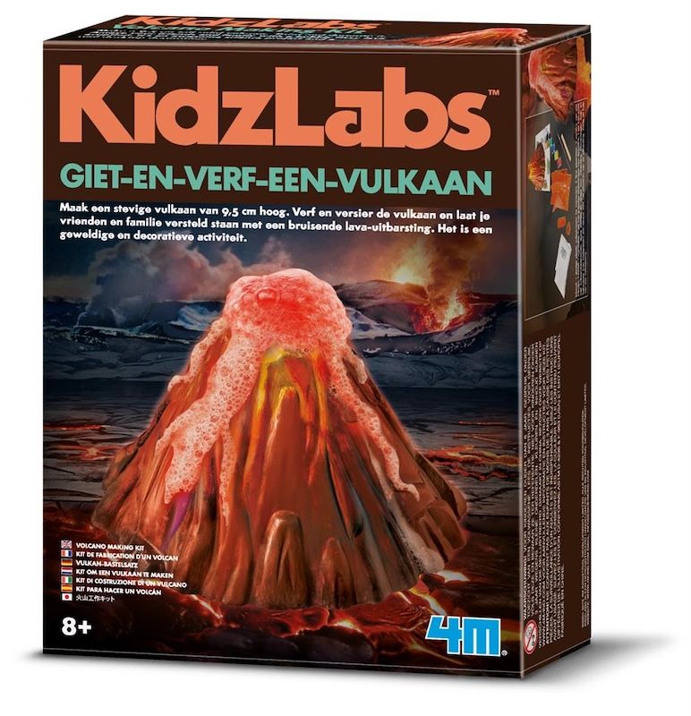 4M Kidzlabs maak je eigen vulkaan