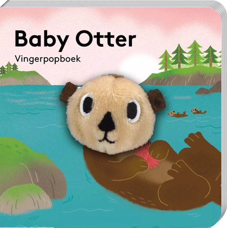 Vingerpop boekje baby otter