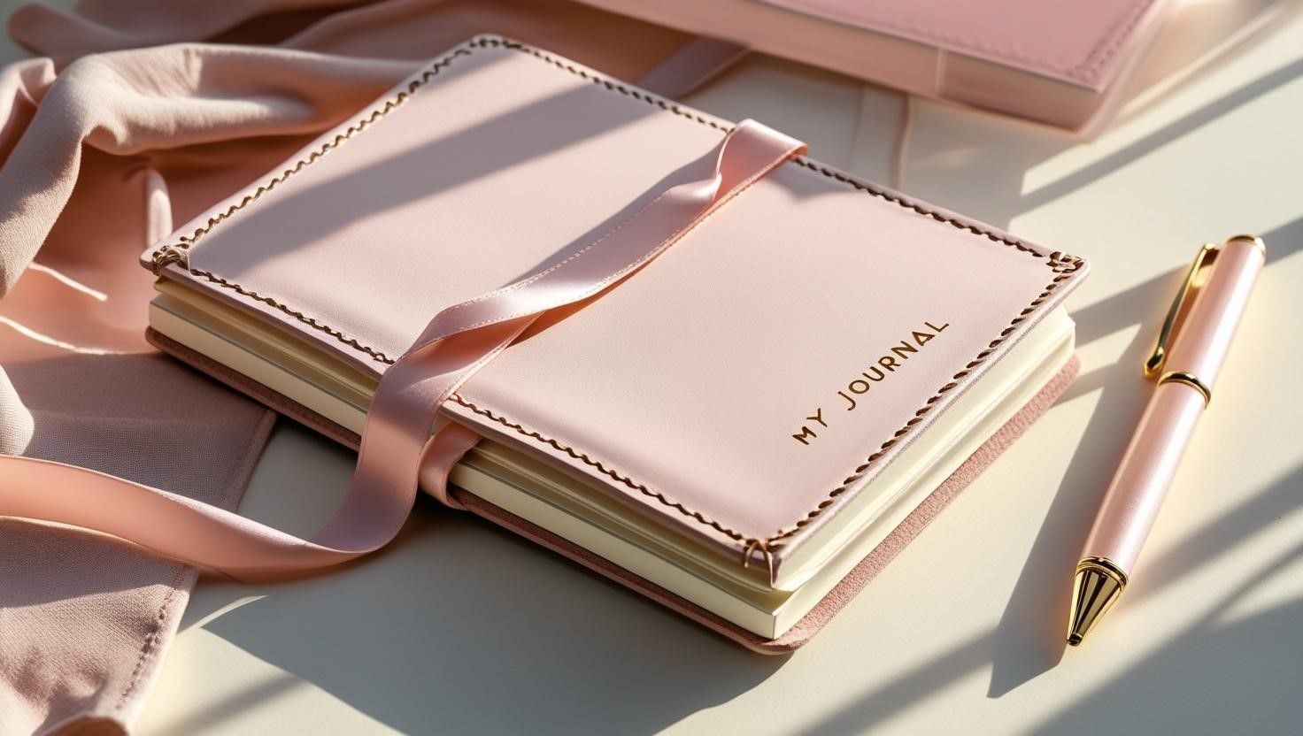 Personalised Journal Pink
