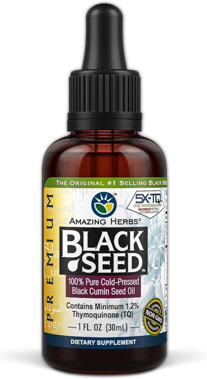 Amazing Herbs Premium Black Seed Oil