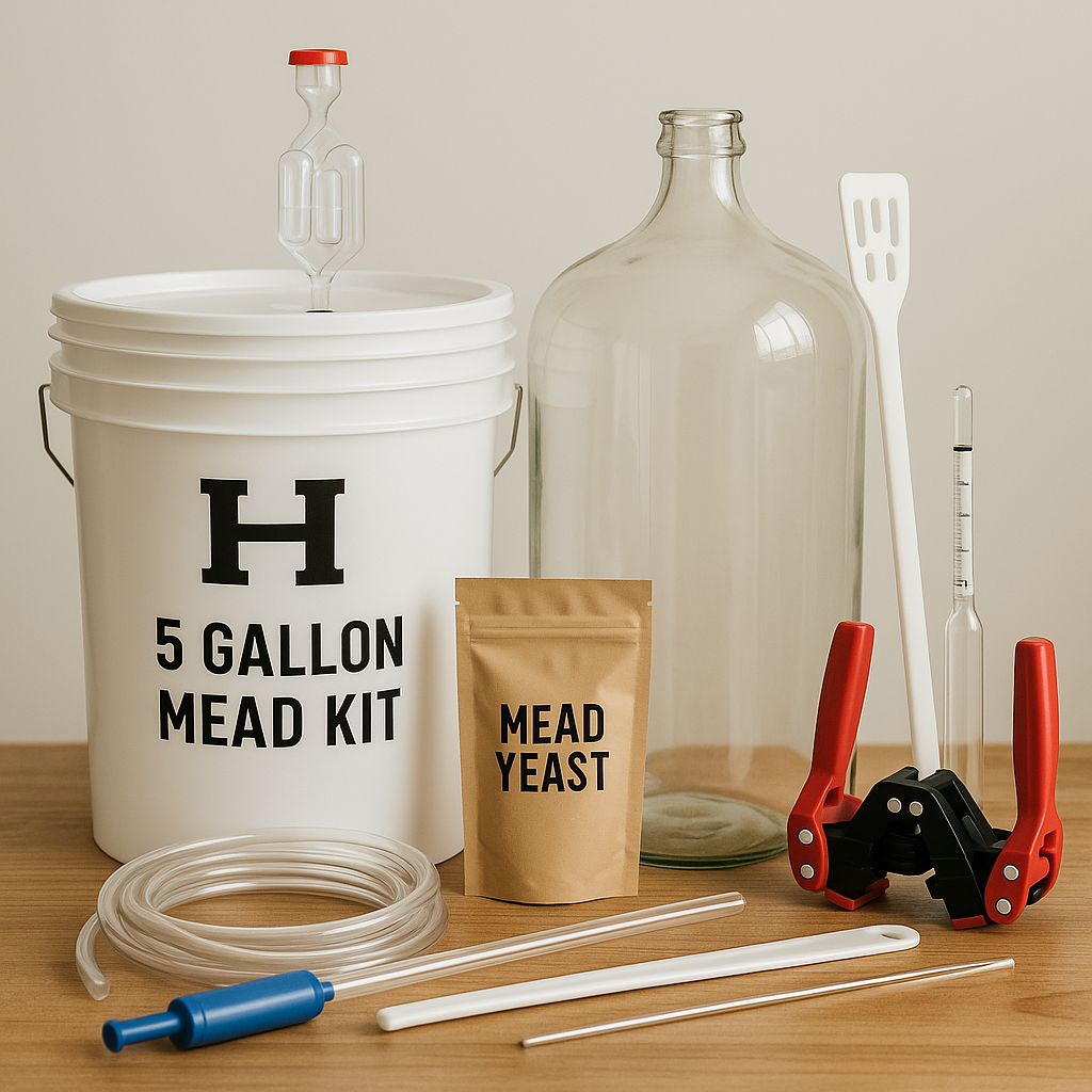 Complete 5 gallon mead kit