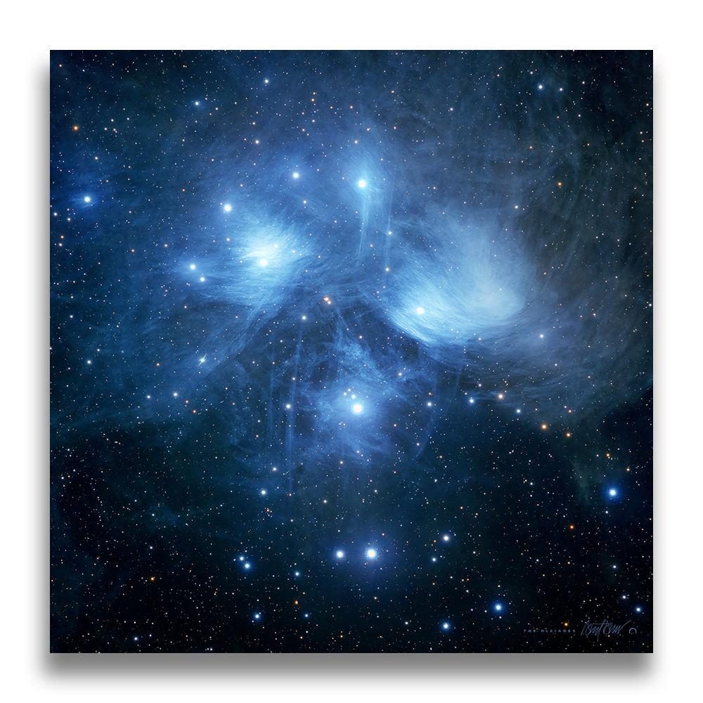 The Pleiades, Available Sizes: 24" Metal Mount