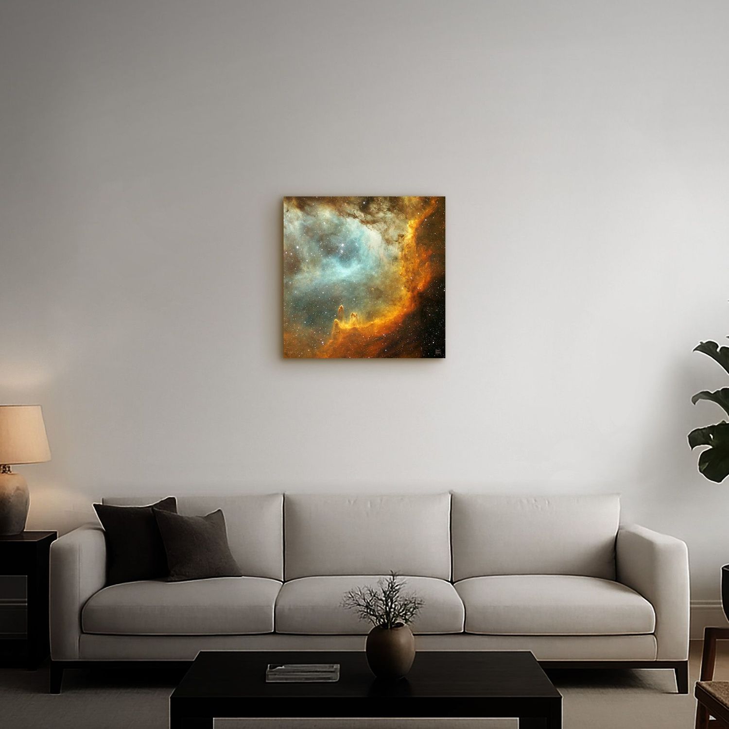 Soul Nebula 2, Available Sizes: 24" Metal Mount