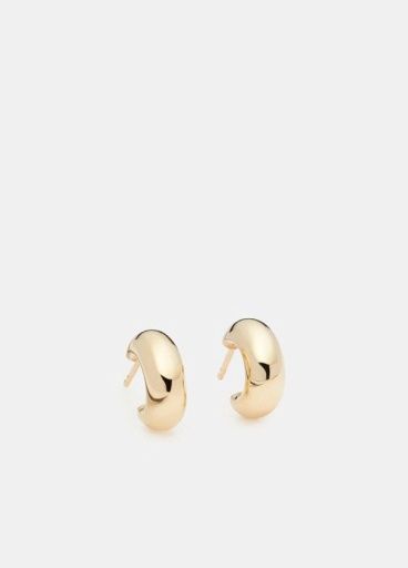 Gold Earings, Colour: GOLD, Season: CORE, Size: O/S