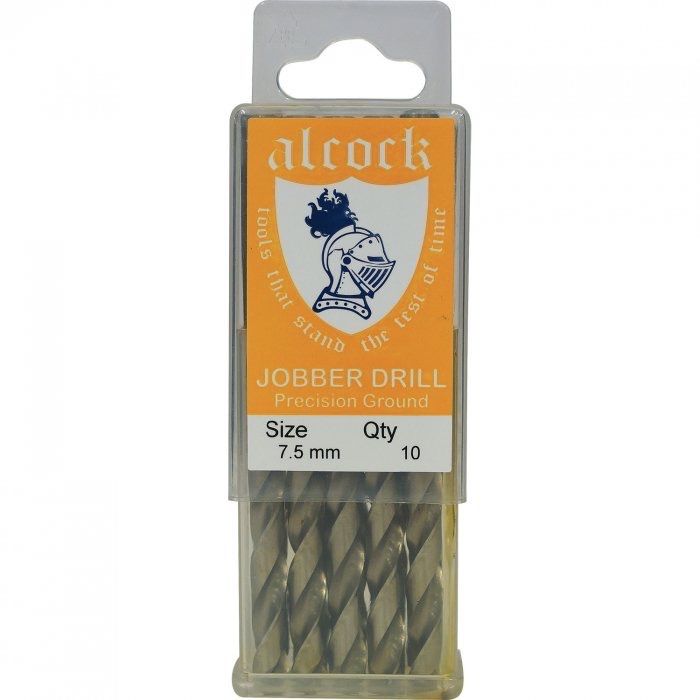 JOBBER DRILL PACK 7.5MM 10PCE
