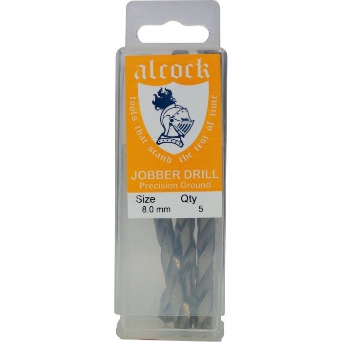 JOBBER DRILL PACK 8.0MM 5PCE