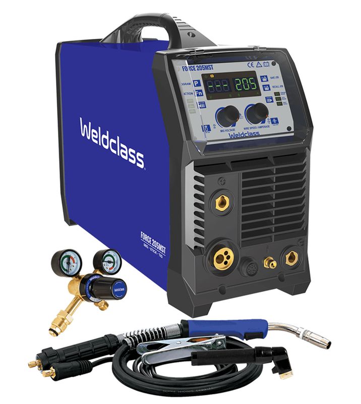 Weldclass Force 205MST MIG | STICK | TIG Welder