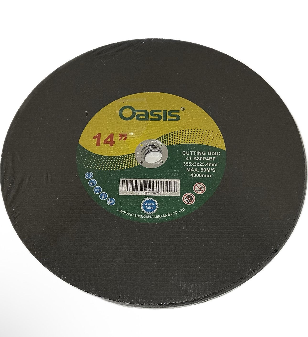Oasis 14” Cutting Disc 355x3x25.4mm