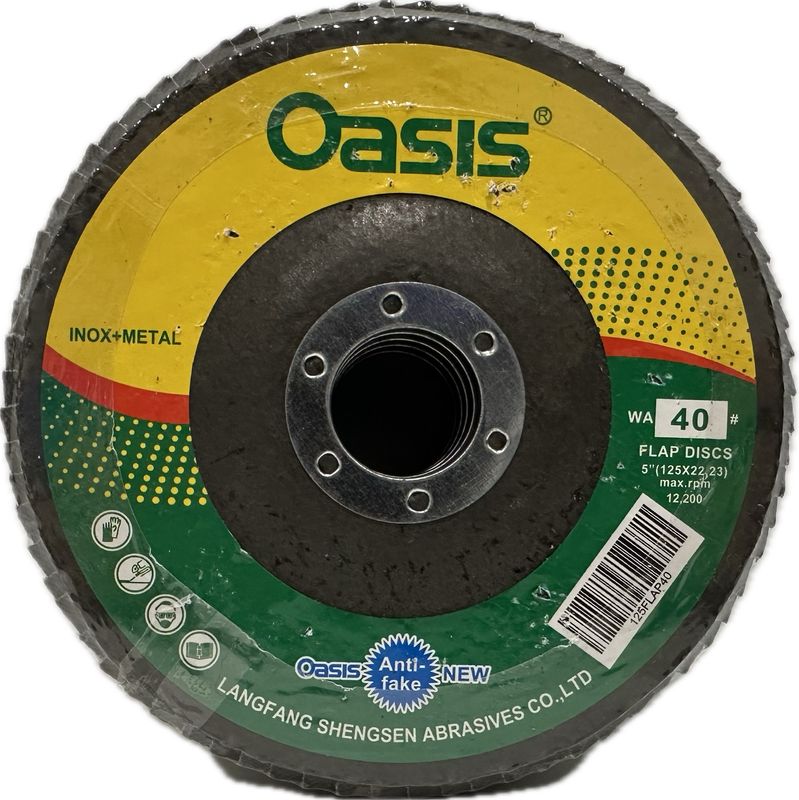 Oasis 5” Flap Disc 40 Grit 125x22.23mm