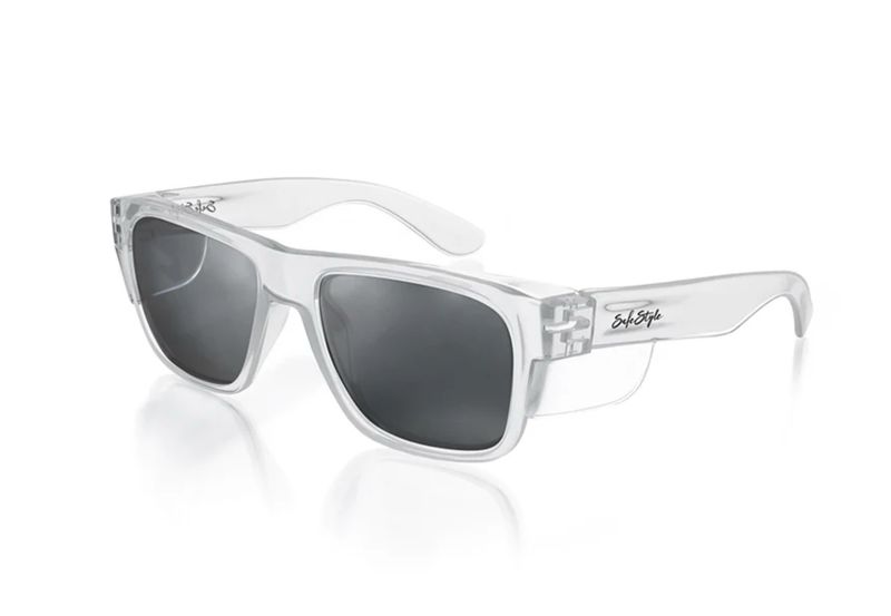 SafeStyle Fusions Clear Frame Tinted Lens