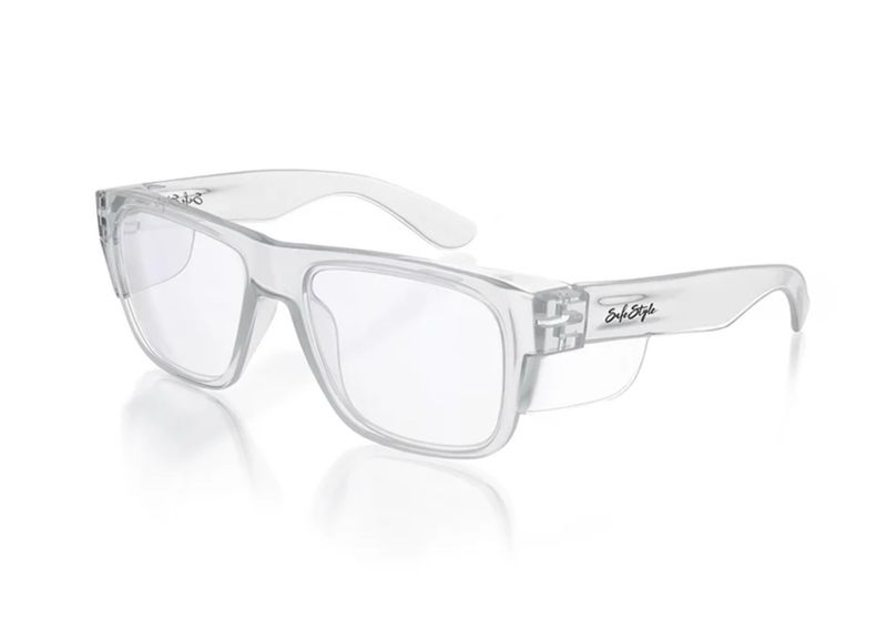 SafeStyle Fusions Clear Frame Clear Lens