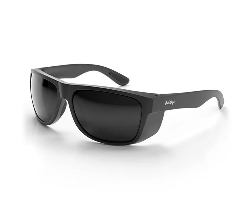 SafeStyle Rapids Matte Black Frame Polarised Lens