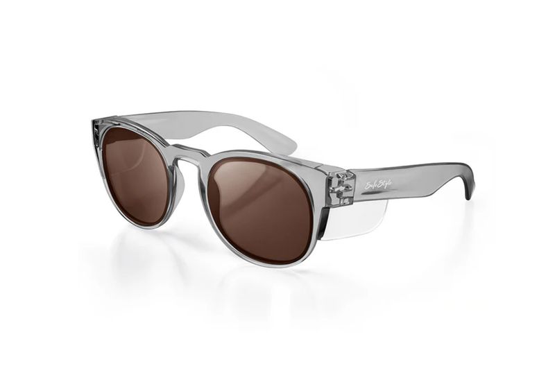 SafeStyle Cruisers Graphite Frame Brown Polarised Lens