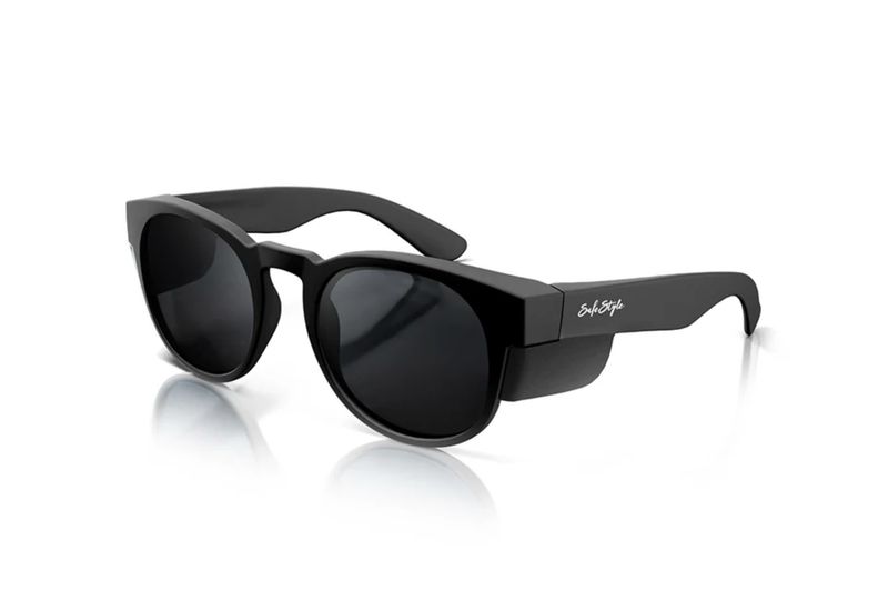 SafeStyle Cruisers Matte Black Frame Polarised Lens