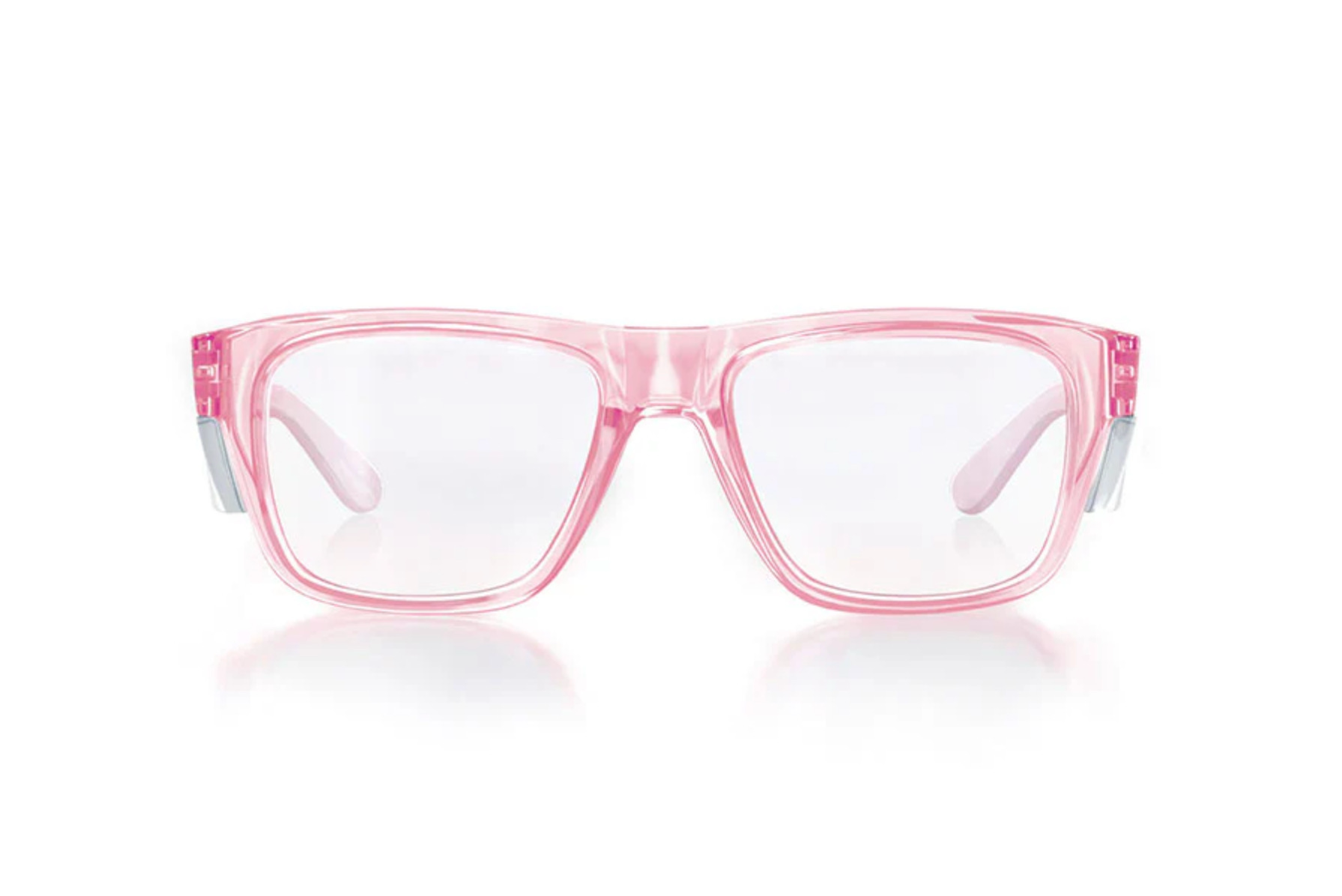 SafeStyle Fusions Pink Frame Clear Lens