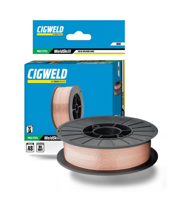 Cigweld WeldSkill Solid Wire 0.9mm X 0.9kg