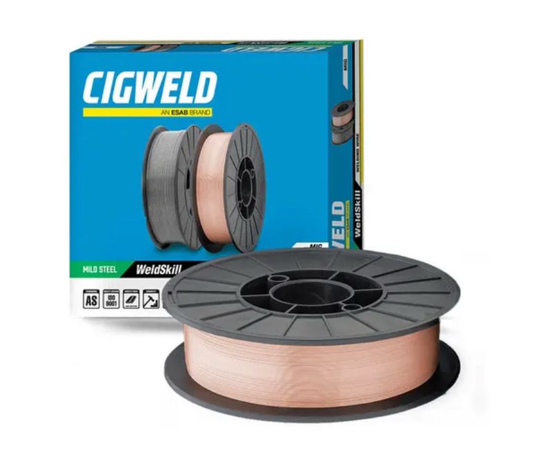 Cigweld WeldSkill Solid Wire 0.8mm X 5.0kg