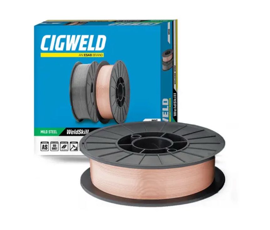 Cigweld WeldSkill Solid Wire 0.9mm X 5.0kg