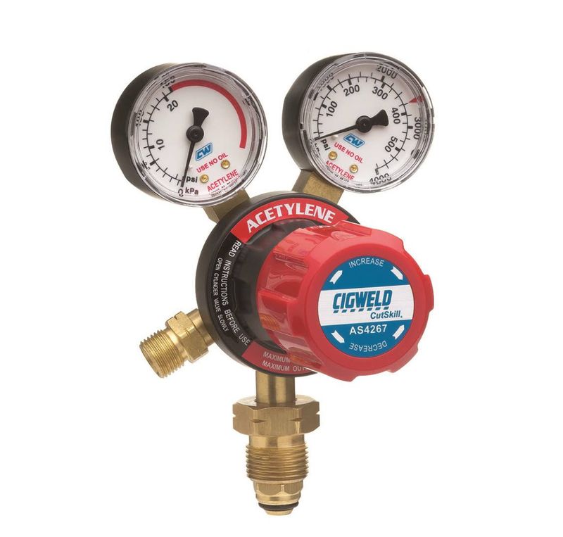Cigweld CutSkill Acetylene Regulator