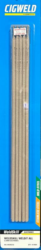 Cigweld WeldSkill WELDiT All 3.2mm X 10 Electrodes
