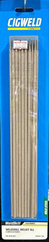 Cigweld WeldSkill WELDiT All 2.5mm X 1.0kg Electrodes