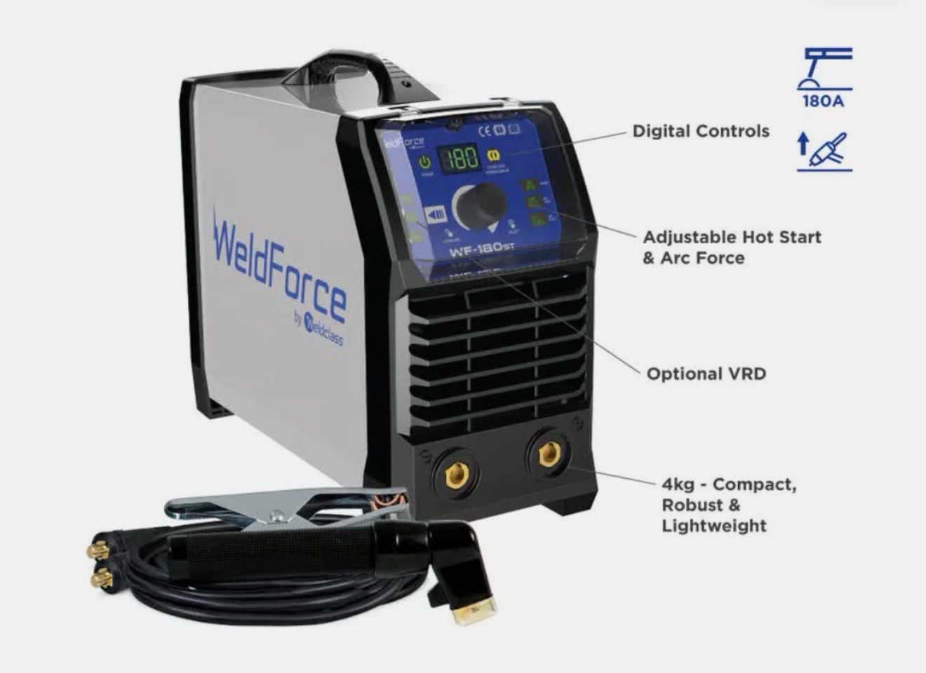 Weldclass Weldforce 180ST STICK | TIG Welder