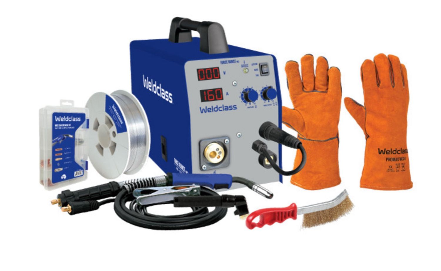 Weldforce 160MST MIG | STICK | TIG Welder Combo Kit