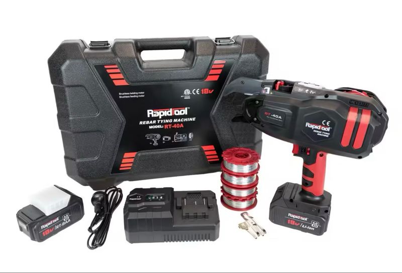 Rapidtool RT-40A Cordless Rebar Tying Machine