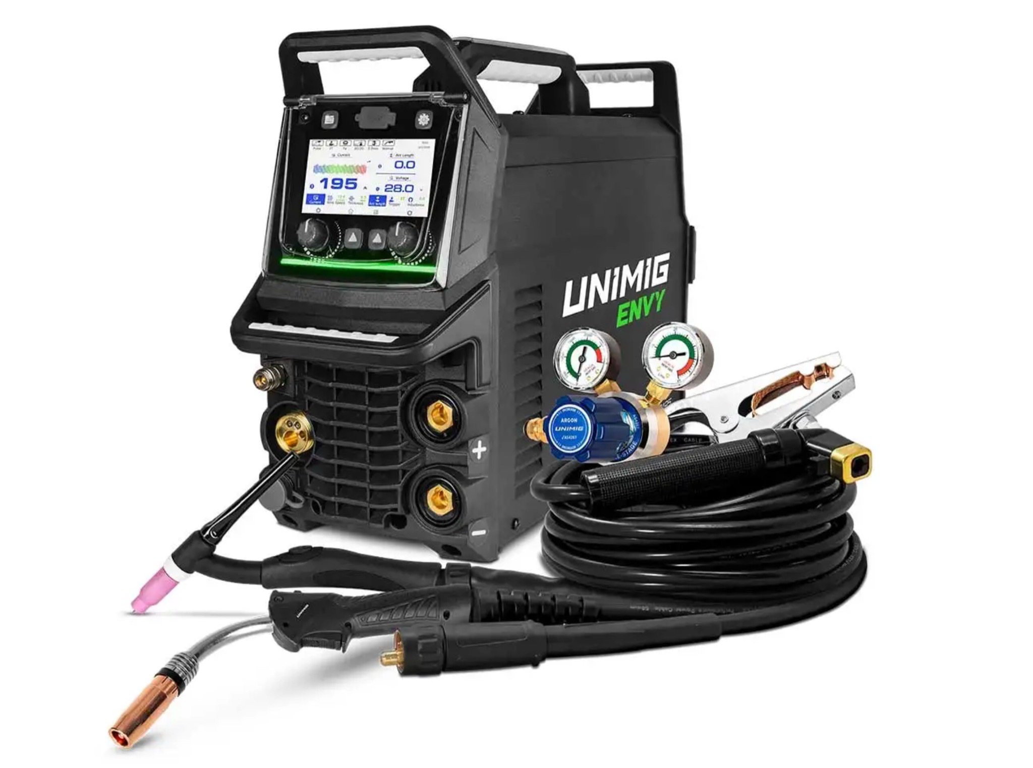 Unimig Envy Multi 195 MIG/TIG/STICK Welder