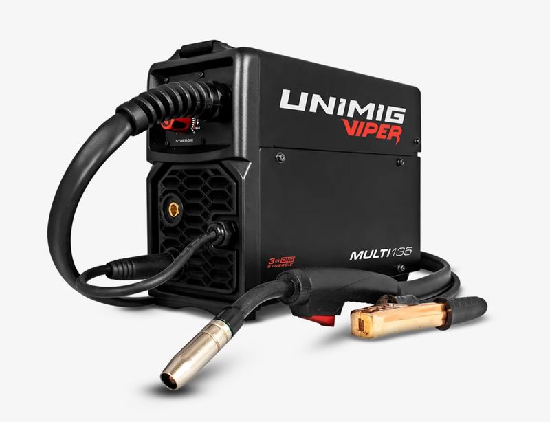 Unimig Viper Multi 135 MIG/TIG/MMA Welder