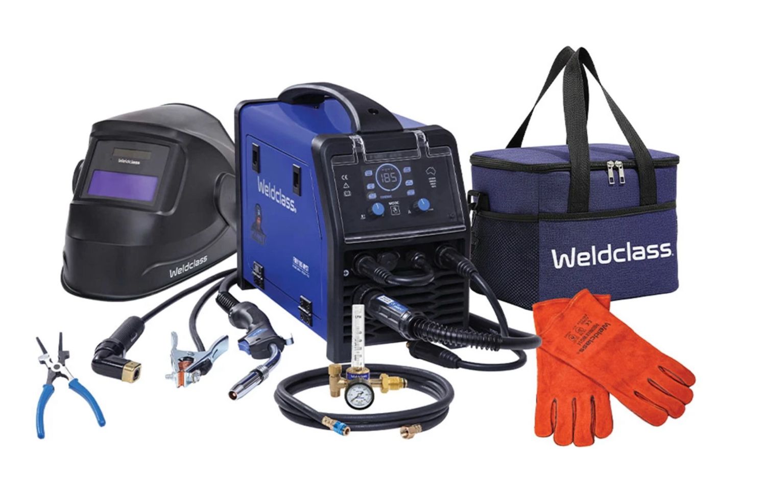 Weldclass MIG/STICK/TIG Fury - 185 MPST Pulse Welder Weldclass MIG/STICK/TIG Fury - 185 MPST Pulse Welder