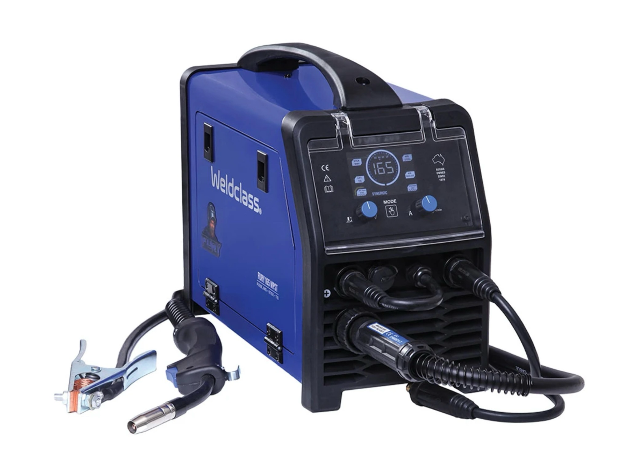 Weldclass MIG/STICK/TIG Fury - 165 MPST Pulse Welder