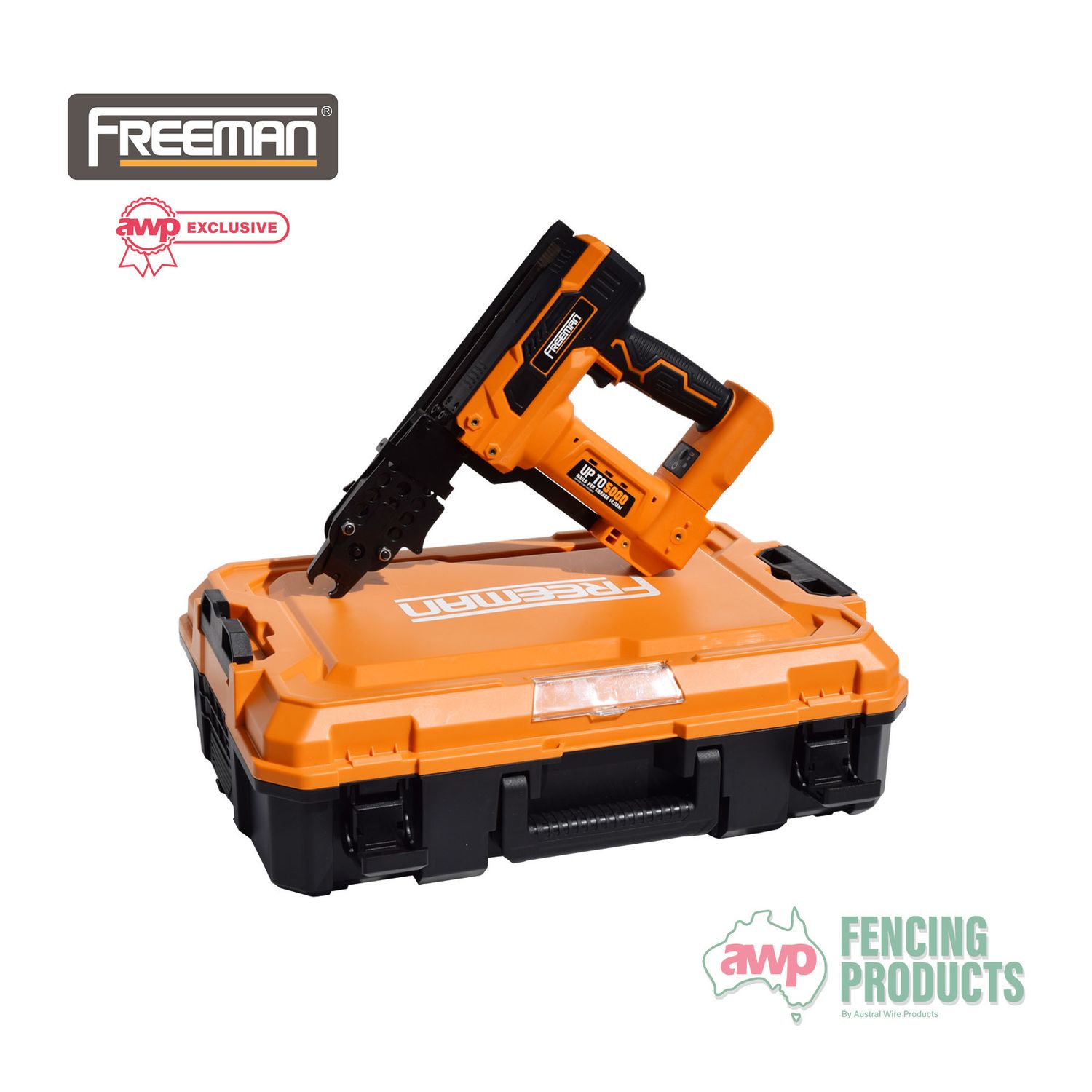 Freeman 20V Cordless Battery Ring Clip Gun