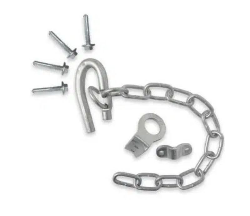 Rotech Screw-On Spring Hook Latch Kit (500mm Chain)