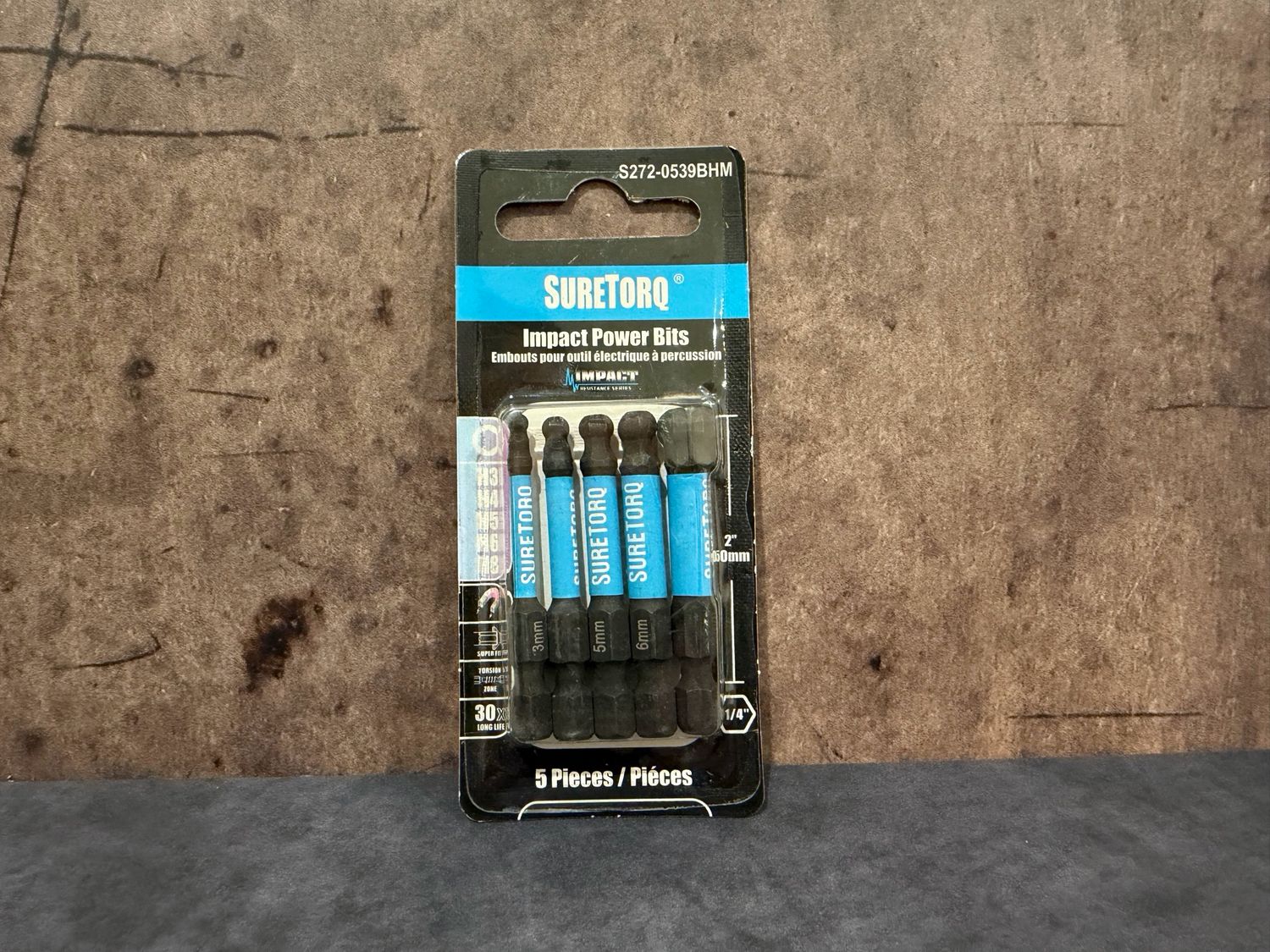 Suretorq Impact Power Bits PH2 (50mm) 15 Pcs Tic Tac Box